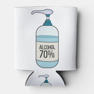Hand Sanitizer Gel with 70% Alcohol Can Cooler
