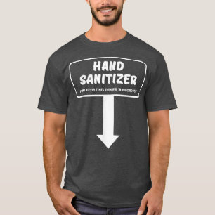 Hand SanitizerFunny Adult Humour Christmas Naughty T-Shirt