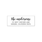 Hand Scripted | Return Address