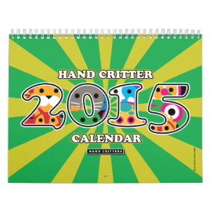 Hand Shaped Animals 2015 Calendar