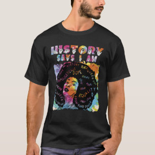 Hand Sign Language ASL History Says I'm Pretty Bla T-Shirt