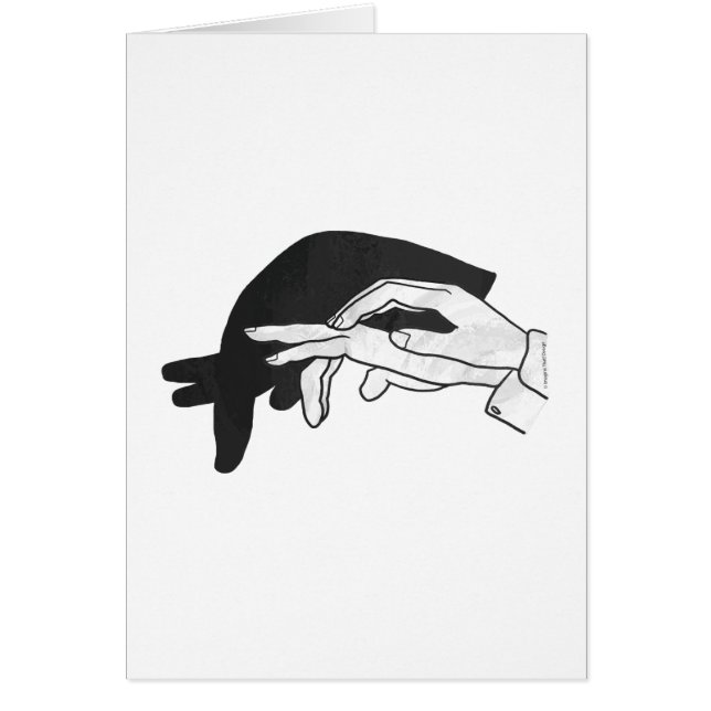 Hand Silhouette Anteater (Front)