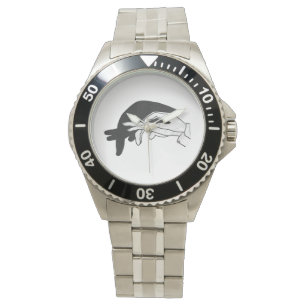 Hand Silhouette Anteater Watch