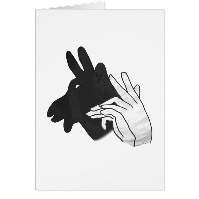 Hand Silhouette Billy Goat (Front)