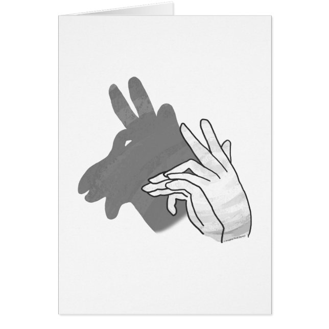 Hand Silhouette Billy Goat Grey (Front)