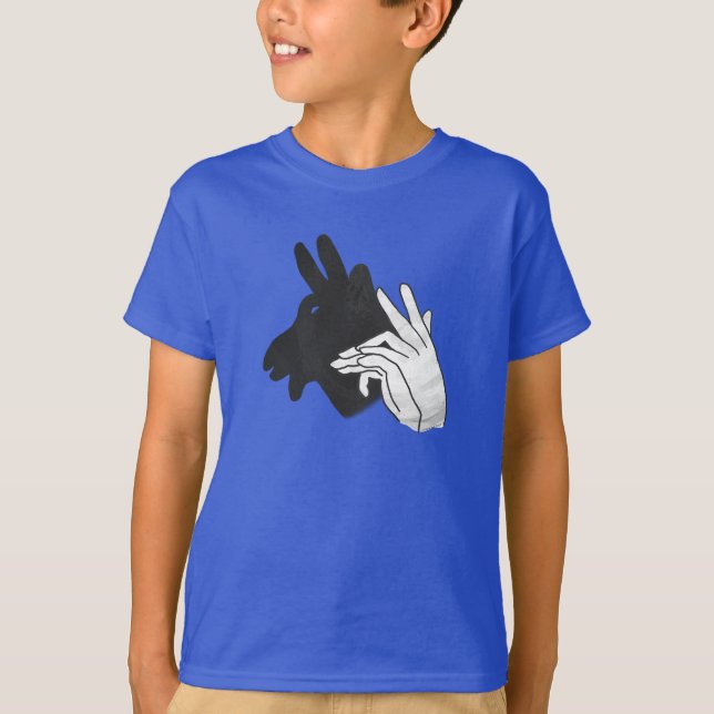 Hand Silhouette Billy Goat T-Shirt (Front)