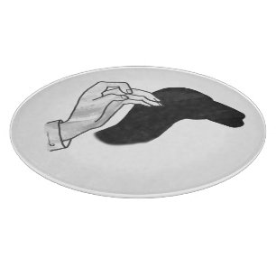 Hand Silhouette Camel Cutting Board