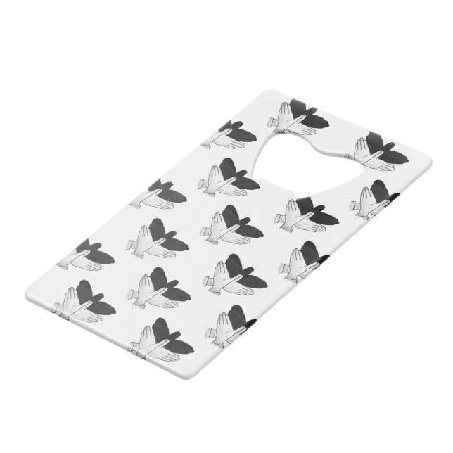 Hand Silhouette Eagle (Front Angled)