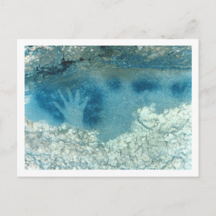 Hand stencil, from upper section of the Spotted Ho Postcard