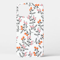 Hand stitch Embroidery Seamless pattern with liber