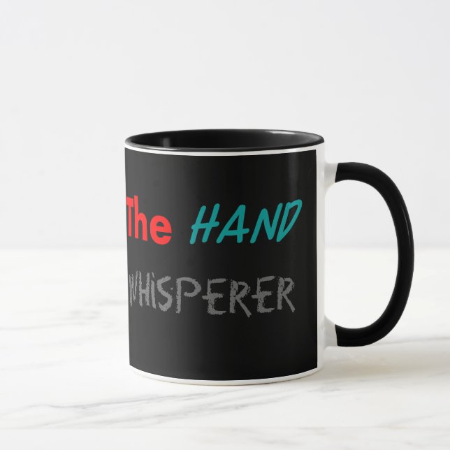 Hand Surgeon Hand Whisperer Mugs (Right)