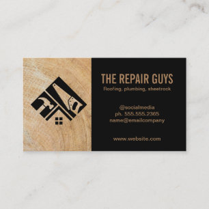 Hand Tools   Handyman   Construction Logo Business Card