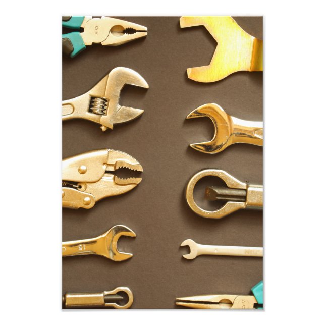Hand tools photo print (Front)