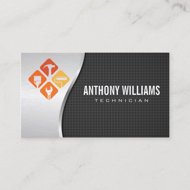Hand Tools | Technician | Contractor Business Card (Front)