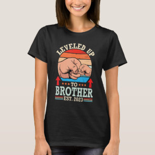 Hand Touching Hand Happy Game Leveled Up To Brothe T-Shirt