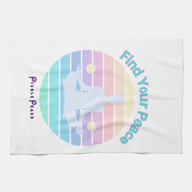 Hand Towel by Pickle Peace (Horizontal)