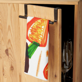 Hand towel carrot