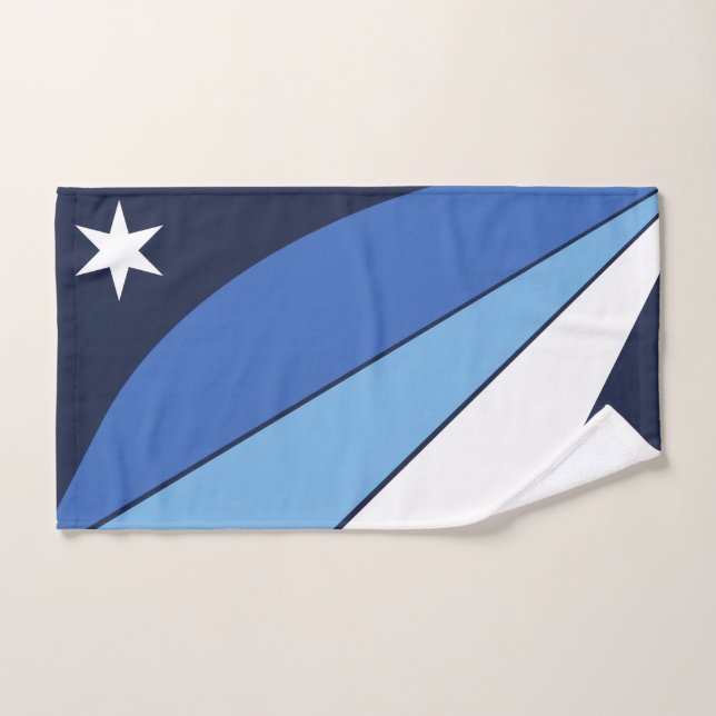 Hand Towel with Flag of Columbia, SC (Hand Towel)