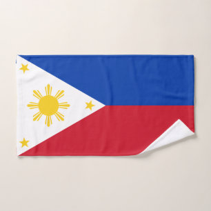 Hand Towel with Flag of Philippines