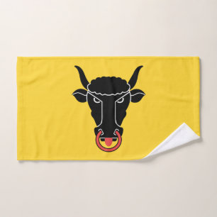 Hand Towel with Flag of Uri, Switzerland