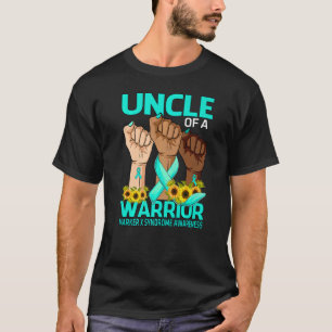 Hand Uncle Of A Warrior Marker X Syndrome Awarenes T-Shirt