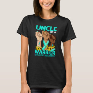 Hand Uncle Of A Warrior Polycystic Kidney Disease T-Shirt