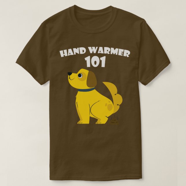 Hand Warmer T-Shirt (Design Front)