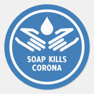 Hand Wash Sticker