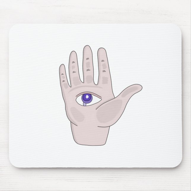 Hand With an Eye Mouse Pad (Front)