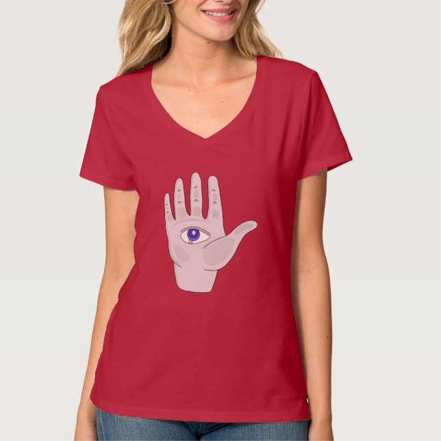 Hand With an Eye T-Shirt (Front)