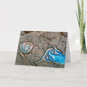 Hand with Lotus/Card Card