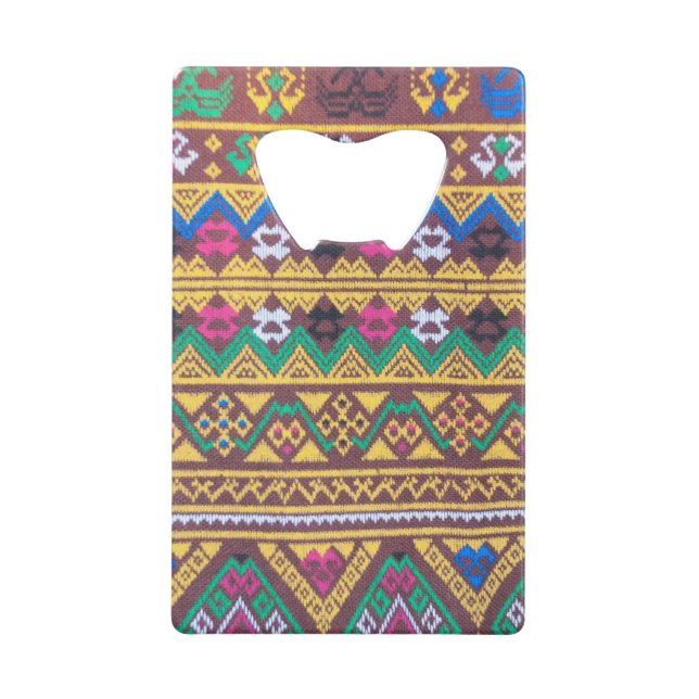 Hand Woven Thai Silk Pattern (Front)