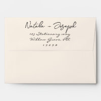 Hand Written Bold Retro Trendy Whimsical Wedding