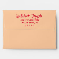 Hand-Written Colourful Retro Bold Funky Wedding