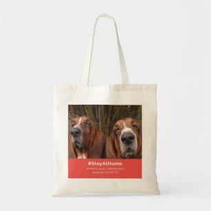 Handbag Basset Hounds Stay Home