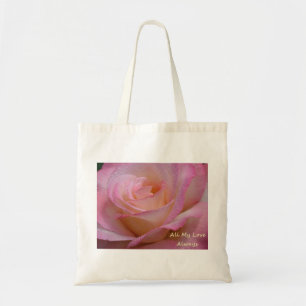 Handbag Beautiful Pink Rose, All My Love Always