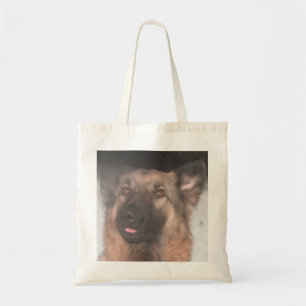 Handbag German Shepherd Sticking Tongue Out