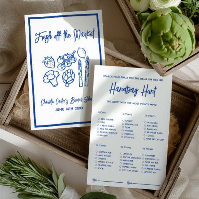 Handbag Hunt Fresh Off The Market Shower Game (Handbag Hunt Fresh Off The Market Shower Game)