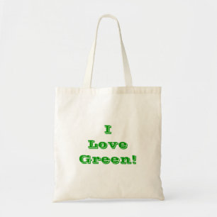 Handbag I Love Green