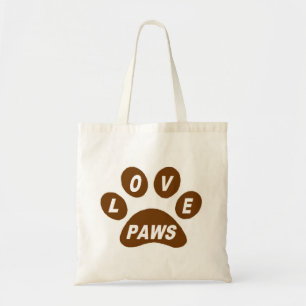 Handbag Love Paws on Paws Brown