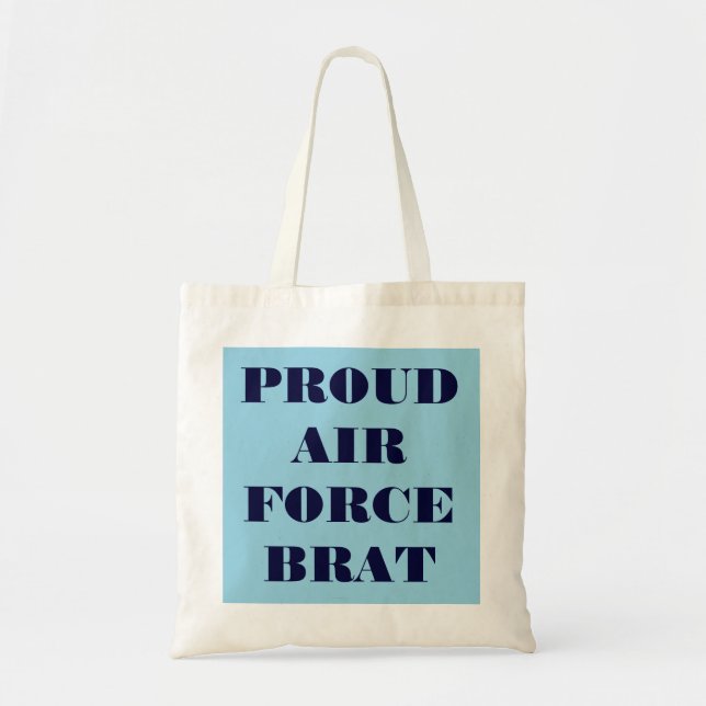 Handbag Proud Air Force Brat (Front)