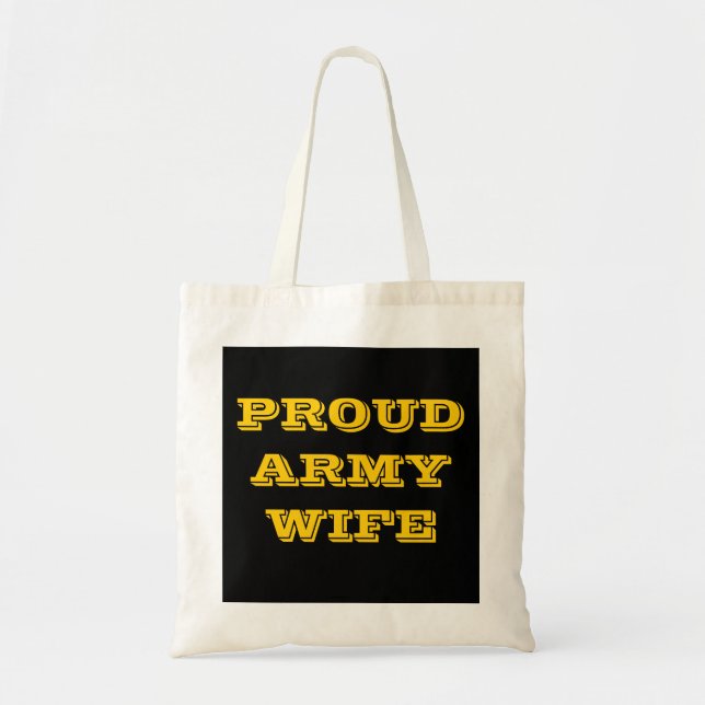 Handbag Proud Army Wife (Front)
