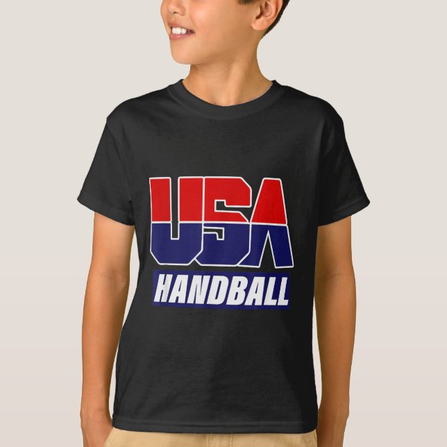 Handball 2021 Usa Team T-Shirt (Front)