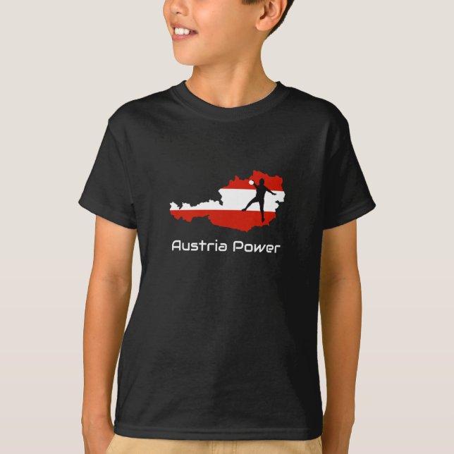 Handball -Austria Power Austria Shirt (Front)