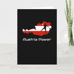 Handball -Austria Power Austria Shirt Card