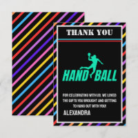 Handball Birthday Party, Handball Girl Player