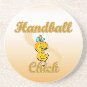 Handball Chick Coaster