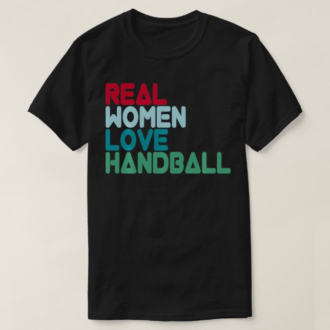 Handball coach handball saying handball player  T-Shirt (Design Front)