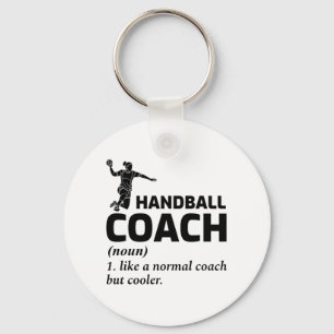 Handball Coach Handballer Funny Saying Key Ring