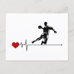Handball Coach Handballer Funny Saying  Postcard